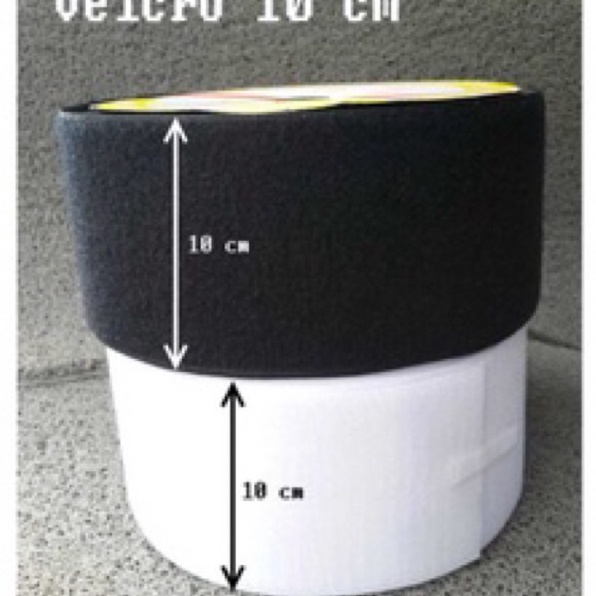 ⚡GROSIR⚡ PEREPET 10cm ASAHI / PREPET/ VELCRO 10cm kasar/ halus PER BAGIAN