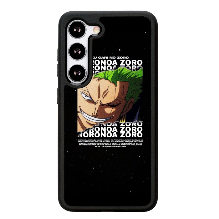 Case Casing Softcase Hardcase Samsung Galaxy S23 S22 S21 Plus Ultra FE 5G Kaizoku Gari No Zoro AO006