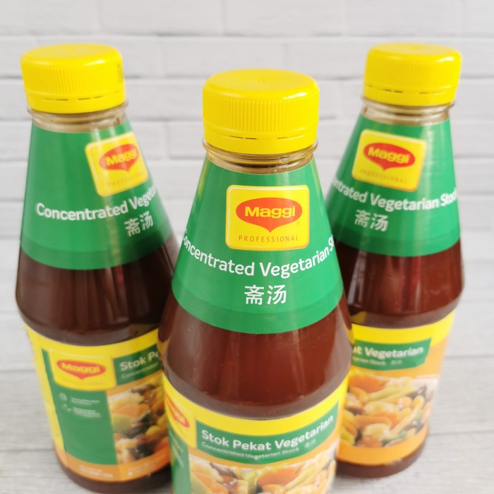 

Maggi Concentrated Vegetarian Sto 1.2Kg Kaldu Yedap Perasa Vegan