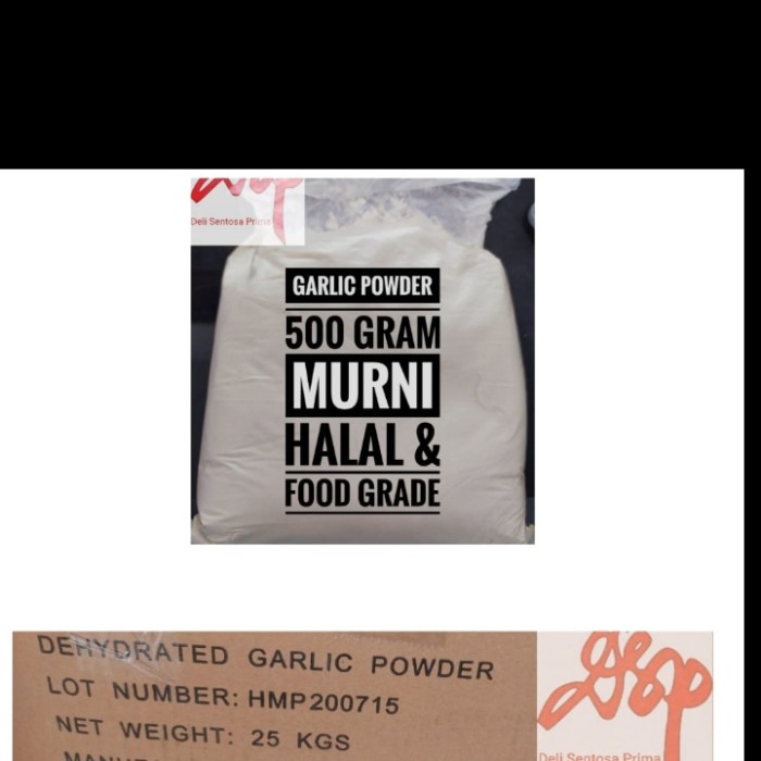 

Garlic Powder Murni Dus 25Kg , Bawang Putih Bubuk Halal