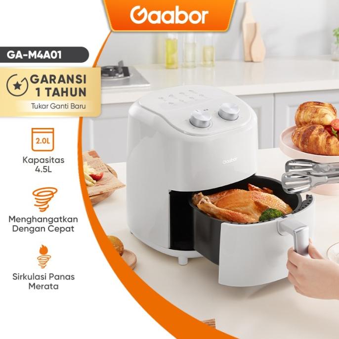 Gaabor Air Fryer Low Watt 4.5L  / GA-M4A01