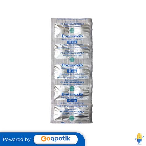 ETORICOXIB PRATAPA 90 MG STRIP 10 TABLET