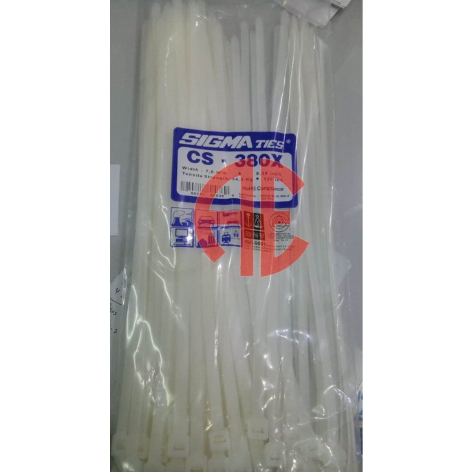 

Cable Ties Sigma Cs-380X Isi 100 Pcs