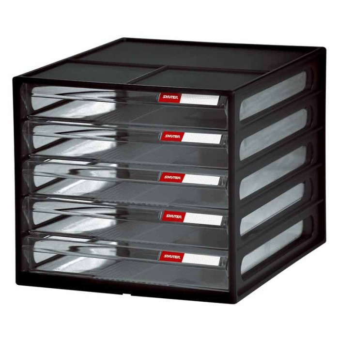 

Rak Dd-105P Shuter Desk File Organizer Black