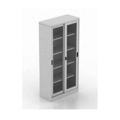 

Lemari Arsip Pintu Sliding Kaca Modera Mh 388 Light Grey