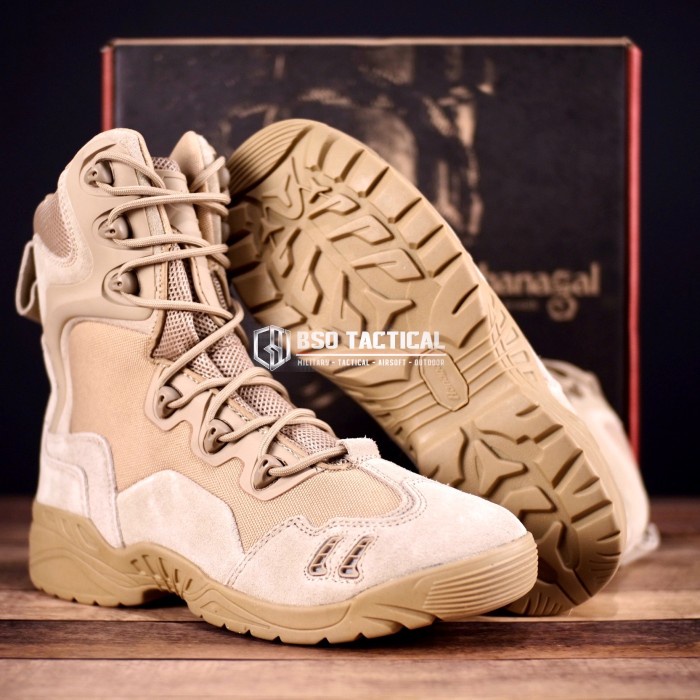 Terlaris Sepatu Hanagal Spider 8" Hpi Tactical Military Outdoor Boots Original