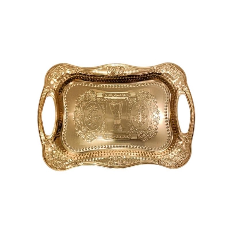 Nampan Arab gold /oleh oleh haji dan umroh.