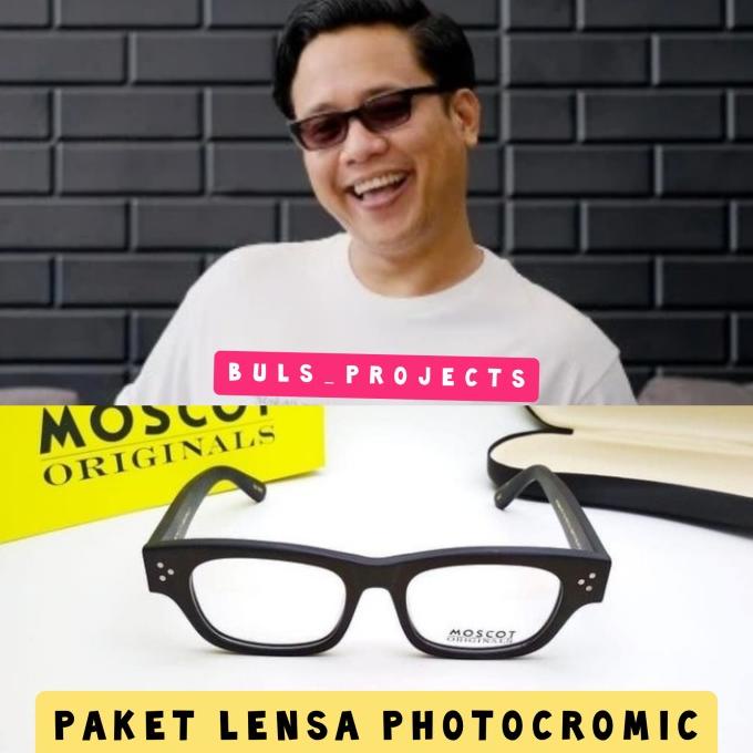 Kacamata Gofar Hilman Free Lensa Anti Radiasi Photocromic