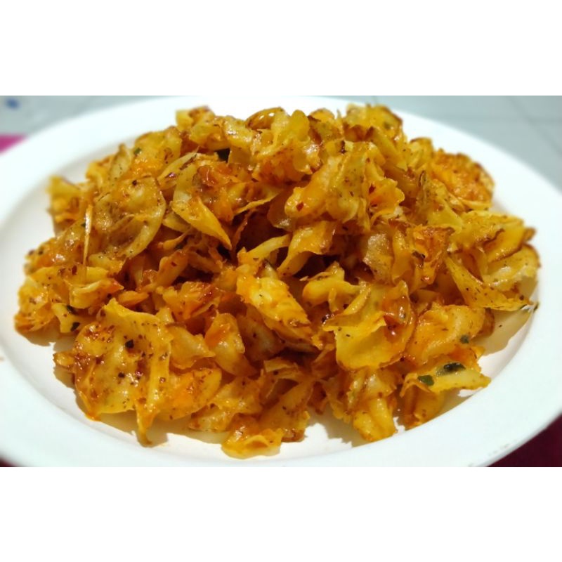 

keripik singkong/keripik pedas/keripik kriwil