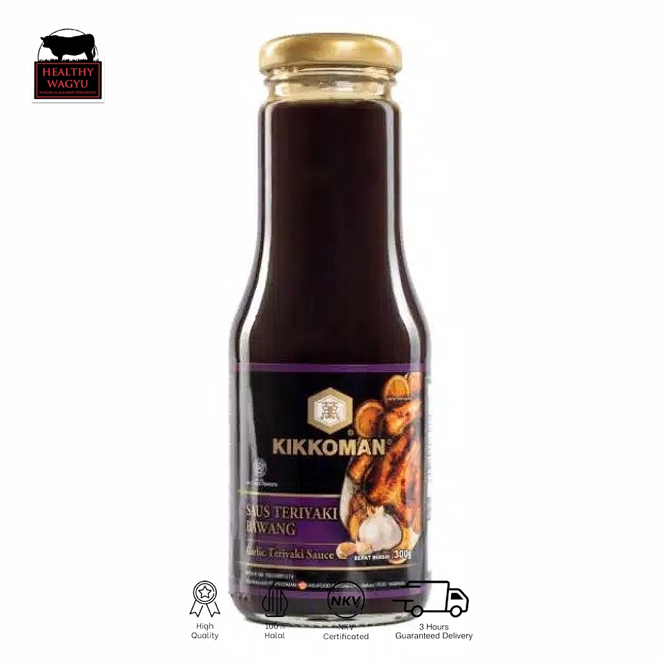 

Terlaris Kikkoman teriyaki garlic saos teriyaki halal 9JD