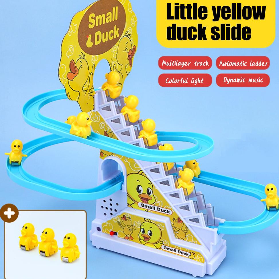 Sale Funtoy Mini Perosotan Bebek Kuning Kecil Mainan Anak