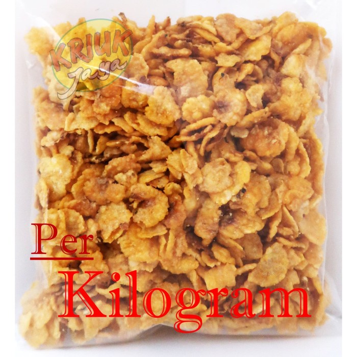 

Emping Jagung - Jagung Geprek Pedas Spesial Home Made (Kiloan / Curah)