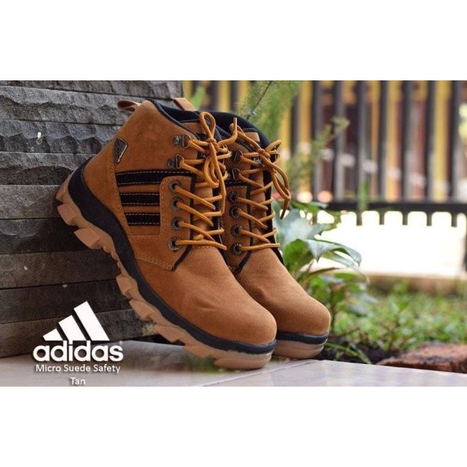 Ready COD  SEPATU BOOTS PRIA ADIDAS RAMBO SAFETY UKURAN BESAR 44 45 46 47 48
