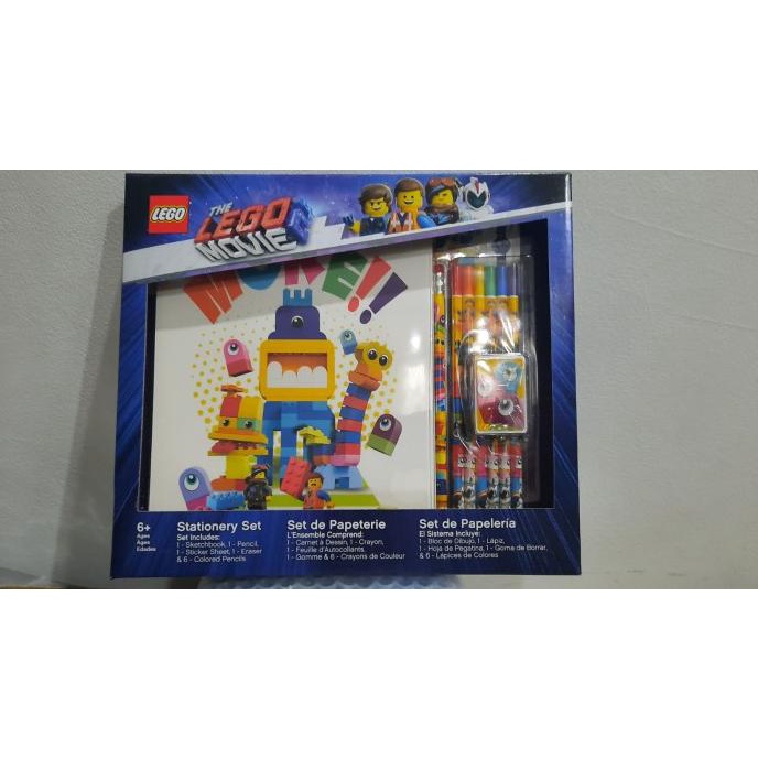 

LEGO Movie 2 - 52305 Stationery Set Duplo Monsters School Drawing Book