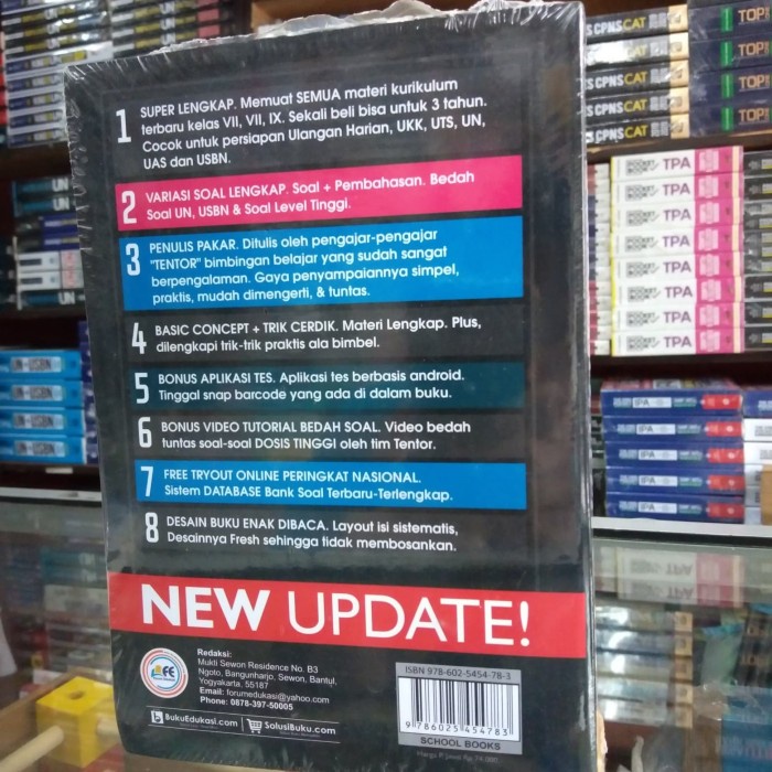 HOT SALE BUKU THE KING POCKET RUMUS & PENALARAN MATEMATIKA SMP/MTS KELAS 7.8.9 TERMURAH