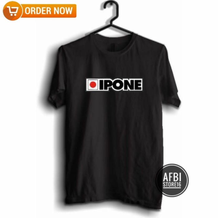 BAJU KAOS IPONE 2 TAK/BAJU KAOS PRIA RACING/BAJU KAOS DISTRO 2 TAK