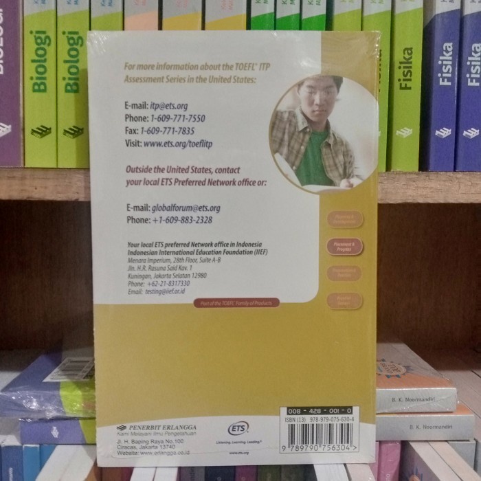 MUST HAVE BUKU TOEFL ITP PRACTICE TESTS VOLUME 1 TERMURAH