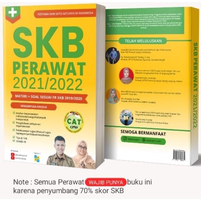 DISKON SPESIAL BUKU SKB PERAWAT 2021-2022 TERBARU TERMURAH