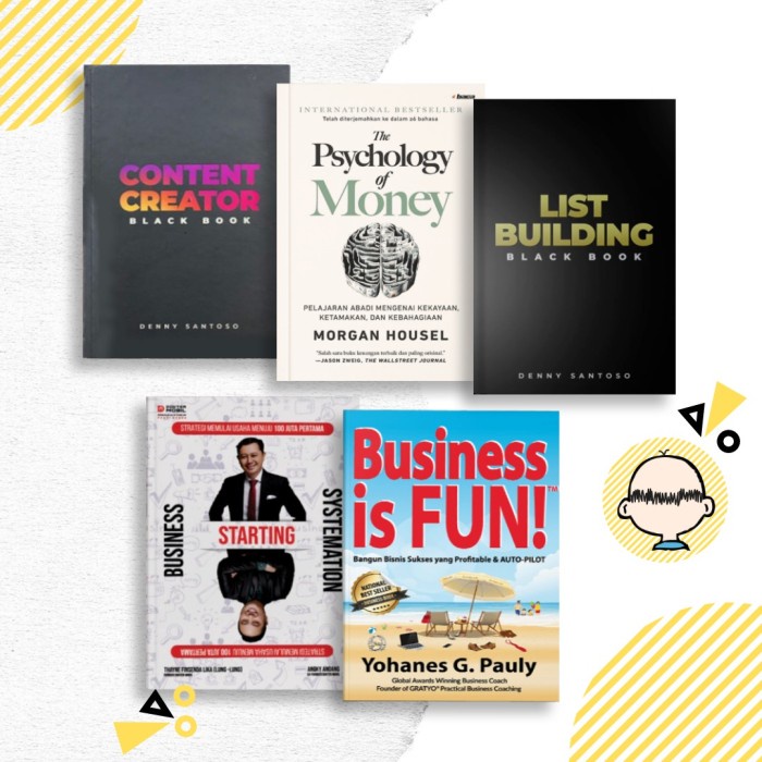 HOT SALE PAKET BUKU BISNIS OM BOTAK TERLARIS