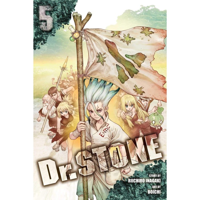 PROMO DR STONE VOL 5 TP - RIICHIRO INAGAKI KOMIK DR. STONE MANGA DR. STONE TERBARU