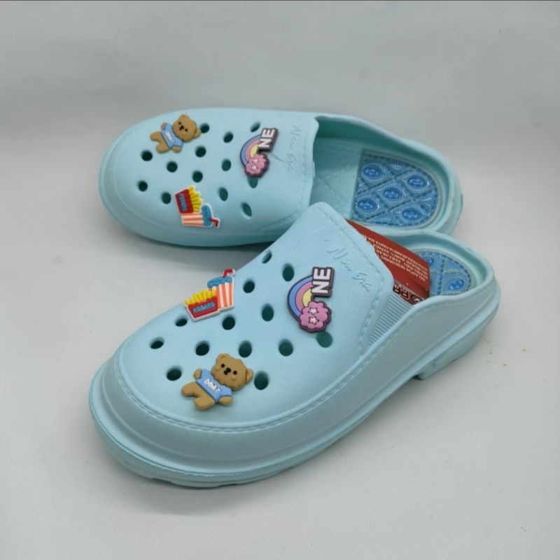 Sepatu slop wanita S36-41 new era