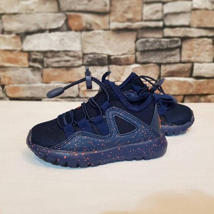 Sepatu Anak Nike Air Jordan Slip On Import Navy Grade Original