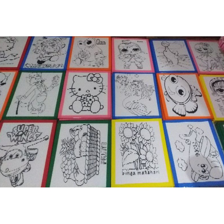 

Miliki.. Paket 50 styrofoam lukis list lakban 7RM