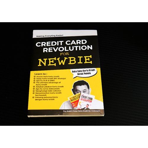 HOT SALE BUKU CREDIT CARD REVOLUTION FOR NEWBIE. ROY SHAKTI CCR RITZ ACADEMY TERMURAH