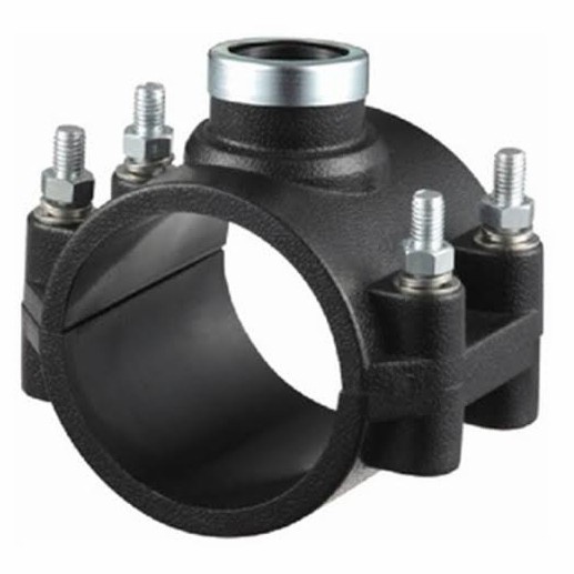 Terlaris Pipe Clamp Saddle Hdpe 160 X 1/2