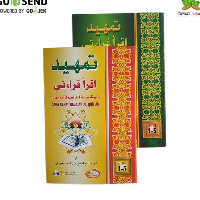 Siap COD Buku Tamhid Iqro Qiroati-Cara Cepat Belajar Al Quran jilid 1-5