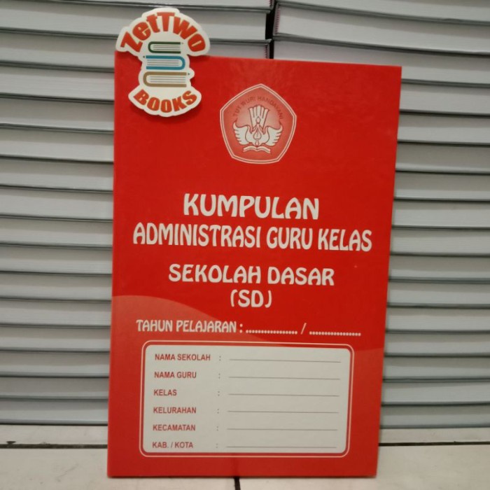 Terlaris Sekre Buku Kumpulan Administrasi Guru Kelas Sd (Packing Bubble Wrap)