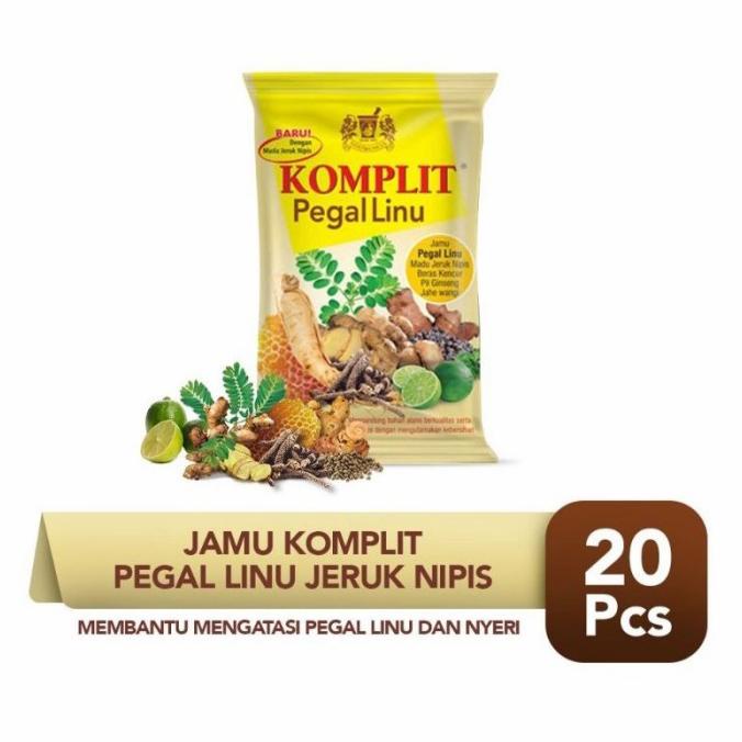 

20's Jamu Komplit Pegal Linu Jeruk Nipis Sidomuncul