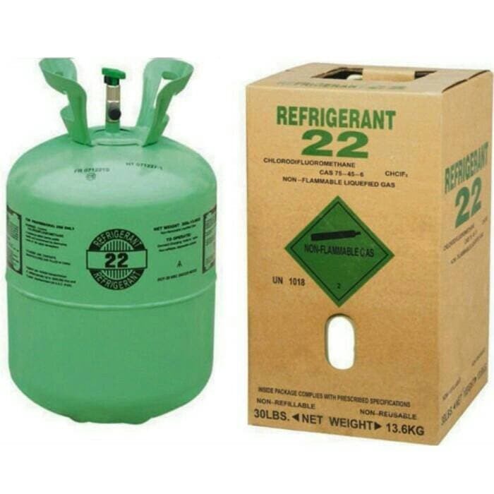 Refrigerant 22 / freon R22 ( 13.6 kg )