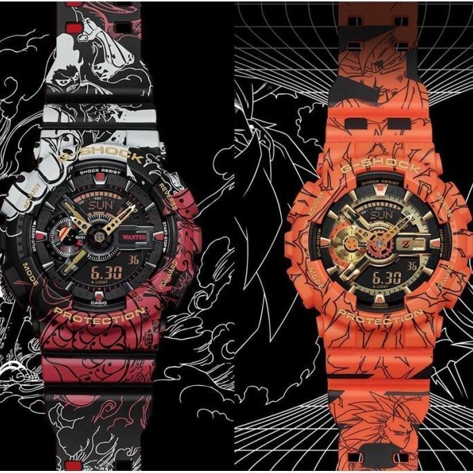 Jam Tangan Casio G-Shock Ga110 Special Edition One Piece X Dragon Ball