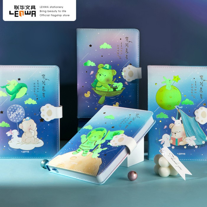 

Buku Tulis / Notebook / Buku Diary Bear Softcover Buku Catatan Harian