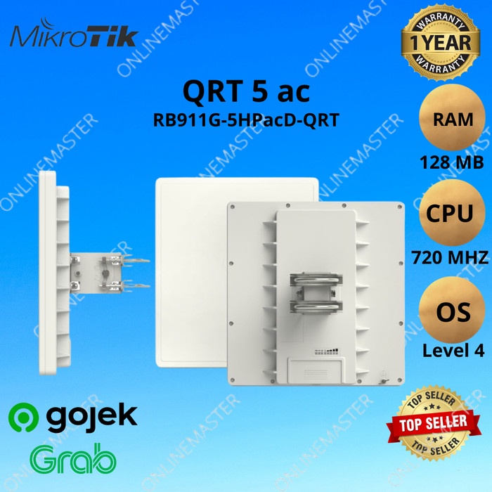 QRT-5ac RB911G-5HPacD-QRT Routerboard Mikrotik