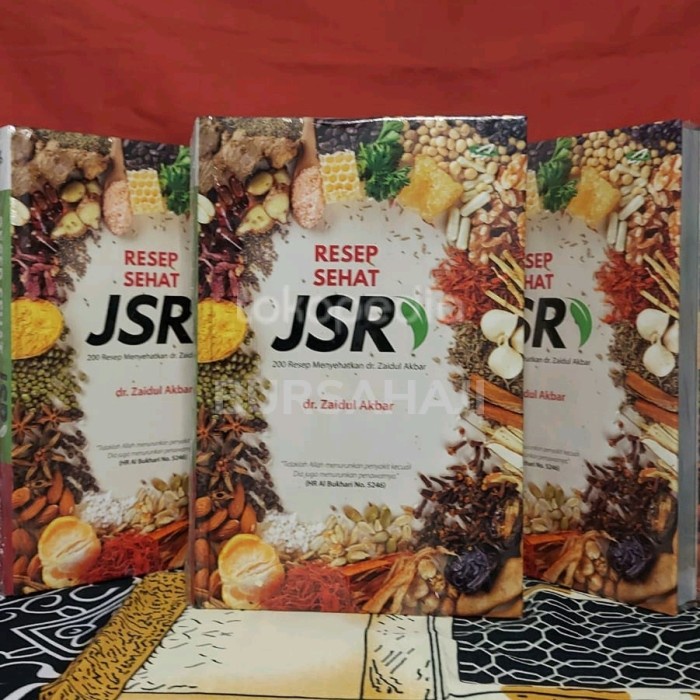 Terlaris Buku Resep Sehat Jsr Zaidul Akbar