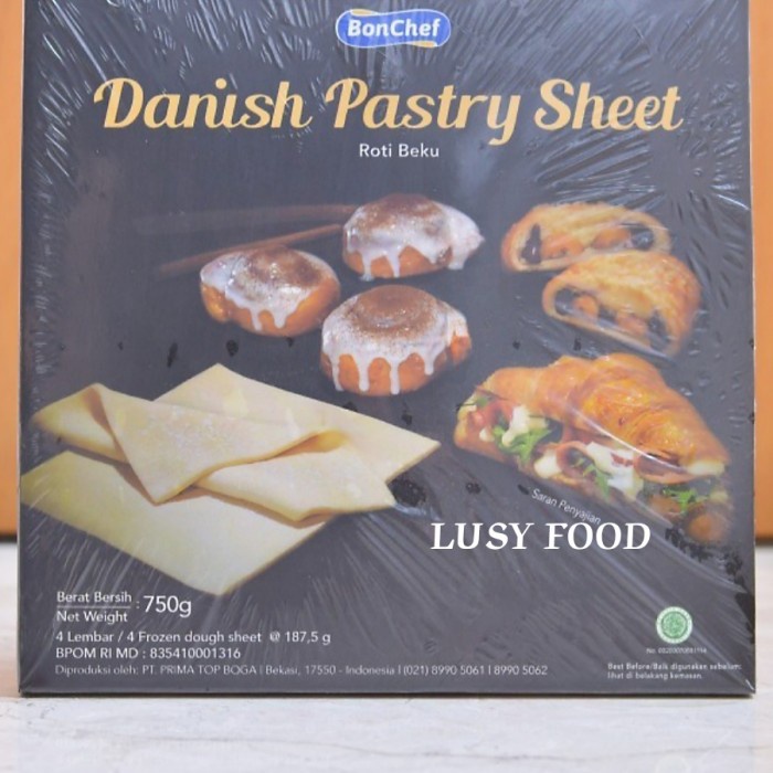 

Terlaris Bonchef Danish Pastry Sheet 6 Pack