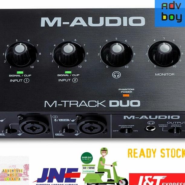 M AUDIO M TRACK DUO Soundcard Audio Interface M-Audio M-Track Duo