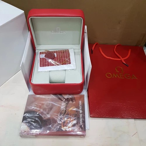 Kotak Box Jam Tangan Merk Omega Original -Sherlyashope