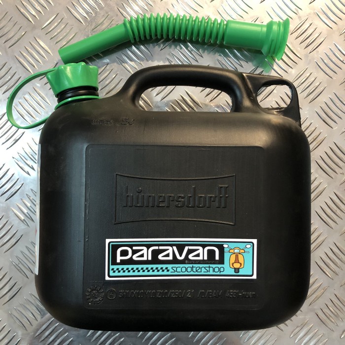 Jerigen Jerrycan Jarrican Bensin 5 Liter Original Hunersdorff Germany -Sherlyashope