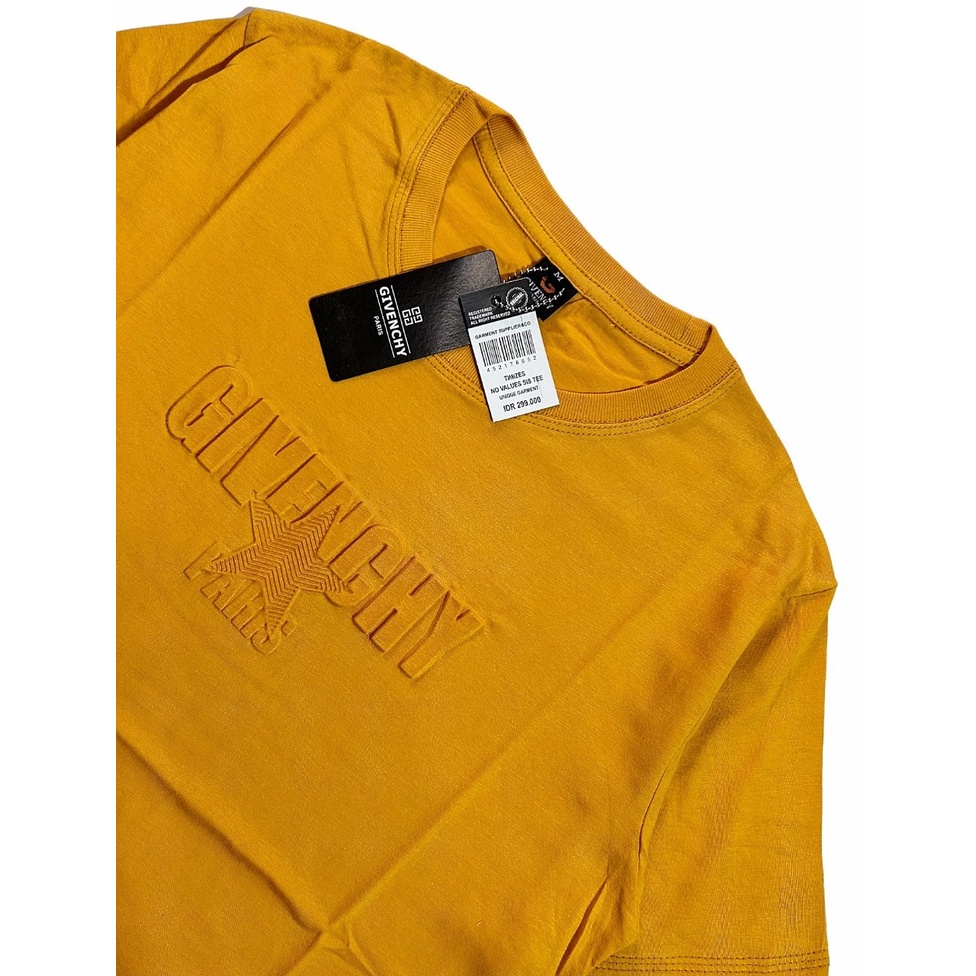TURUN HARGA ! Kaos Givenchy Embos Distro Premium Baju Kaos Pria Lengan Pendek M.L.XL / TShirt / Kaos Embos