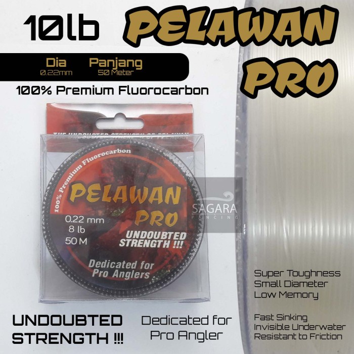 Bestseller Leader Pelawan Pro Premium Leader Fluorocarbon