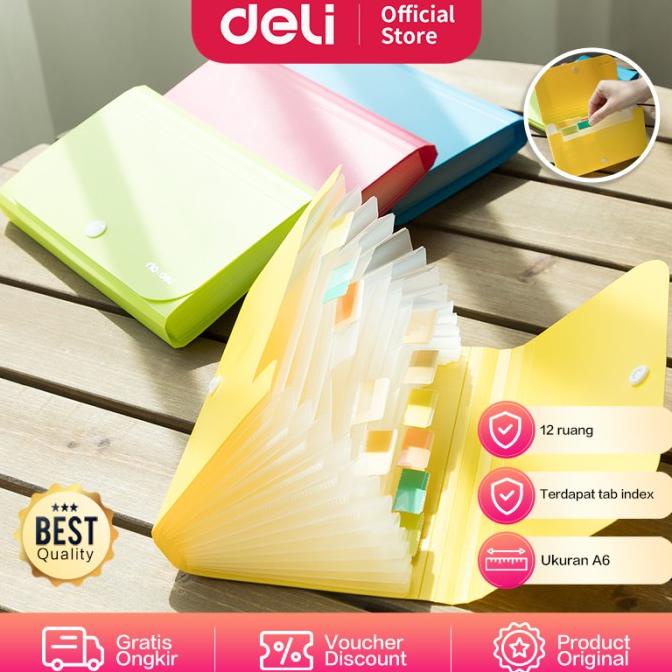 

Deli E5561 Expanding File/Expanding File - Expanding File Snap A6 13P