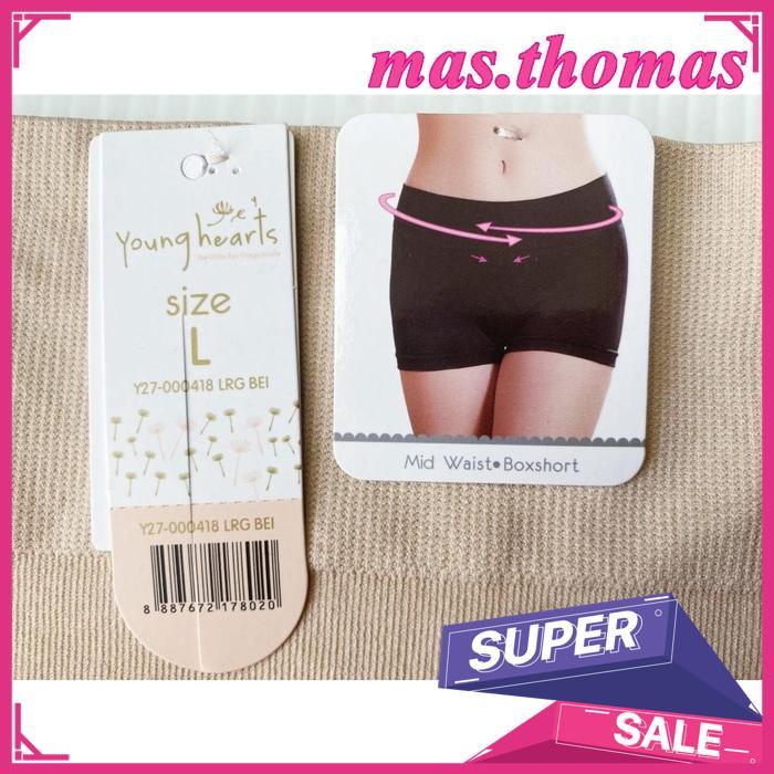 Celana Dalam Wanita Young Hearts 0418 - Model Boxshort Murah Meriah