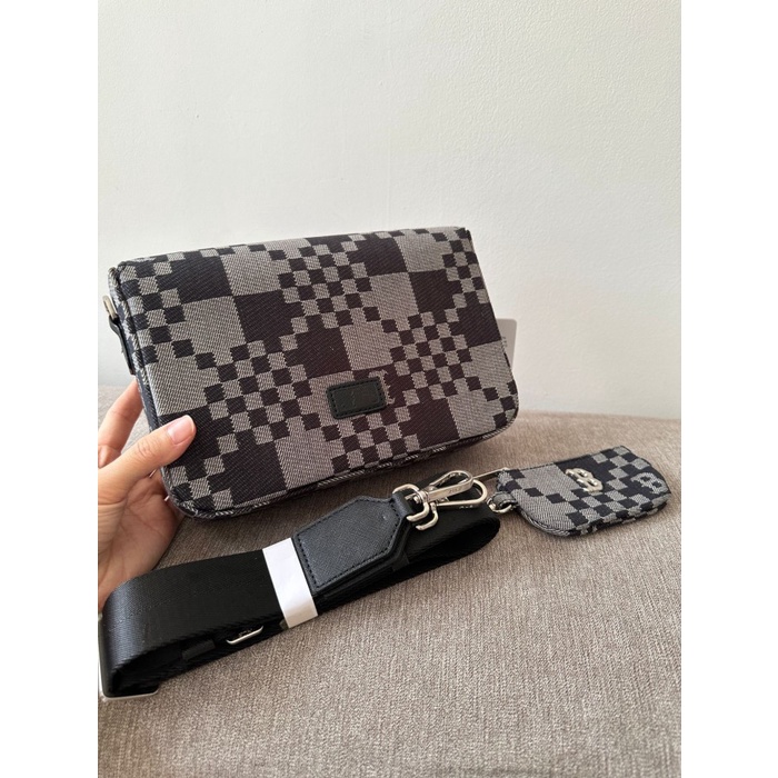 FLASH SALE BAGSBUNNY15 TAS MLB* UNISEX PRIA & WANITA SLING CROSSBODY BAG TERMURAH