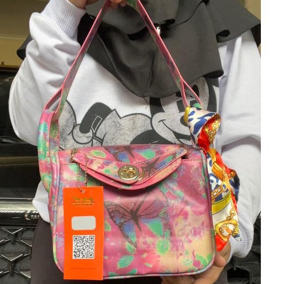 PROMO PROMO SPECIAL HIMALAYA- TAS WANITA LINDY BUTTERFLY( 19 CM) FULL EMBOS TERLARIS