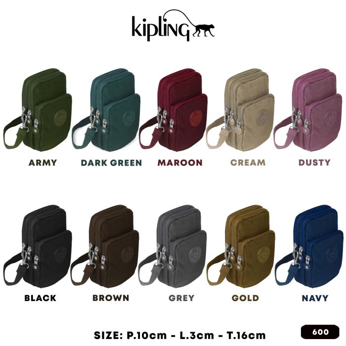 HOT SALE TAS WANITA SELEMPANG HP KIPLING 3 RESLETING TERBARU