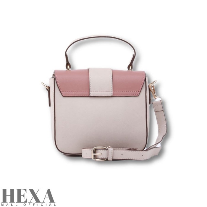 MUST HAVE TAS KULIT WANITA CEWEK HANDBAG TALI SELEMPANG KECIL PESTA PINK PREMIUM TERBARU