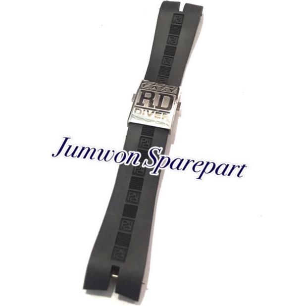 NAW681 Tali Jam Tangan Roger Dubuis Rubber Original +++